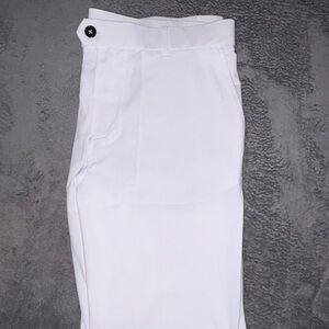 Men's White Dress Pants